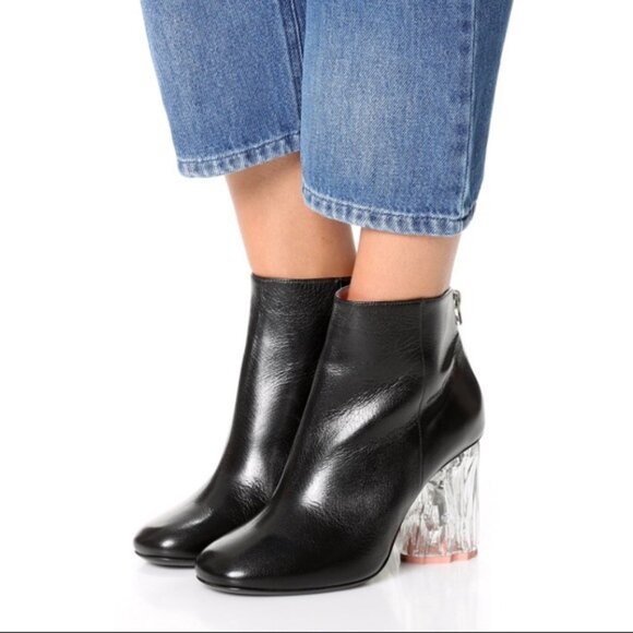 Acne Studios Ora Glass Booties - Picture 1 of 9